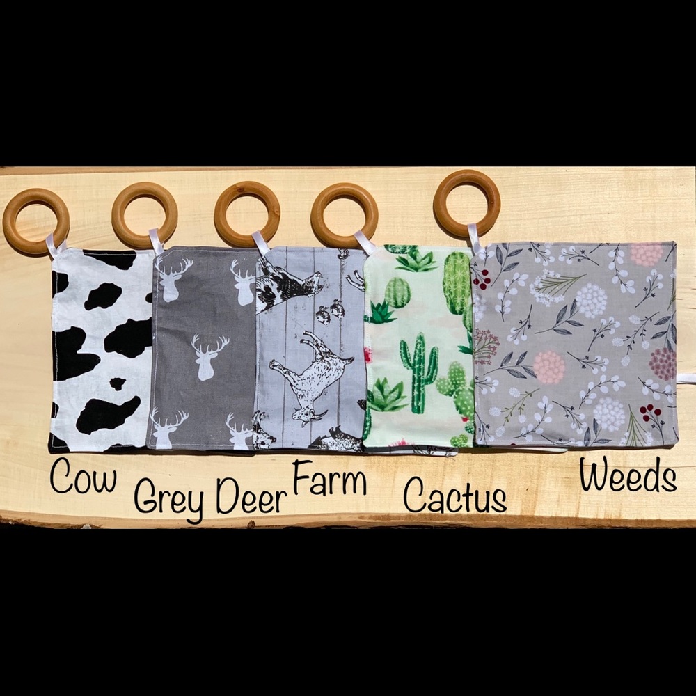 Rustic crinkle Teether - Picture 3 of 4